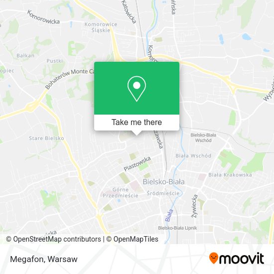 Megafon map