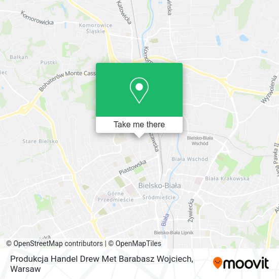 Produkcja Handel Drew Met Barabasz Wojciech map