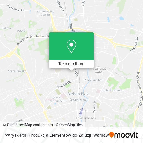 Wtrysk-Pol. Produkcja Elementów do Żaluzji map