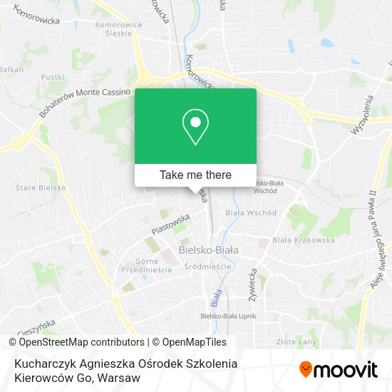 Kucharczyk Agnieszka Ośrodek Szkolenia Kierowców Go map