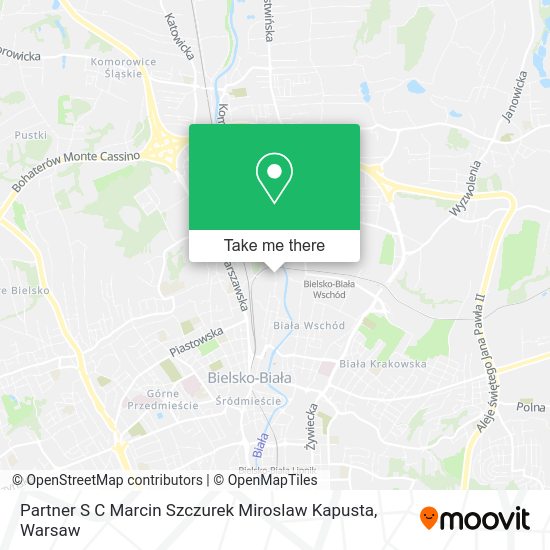 Partner S C Marcin Szczurek Miroslaw Kapusta map