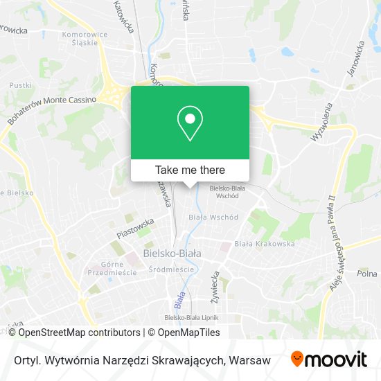 Ortyl. Wytwórnia Narzędzi Skrawających map