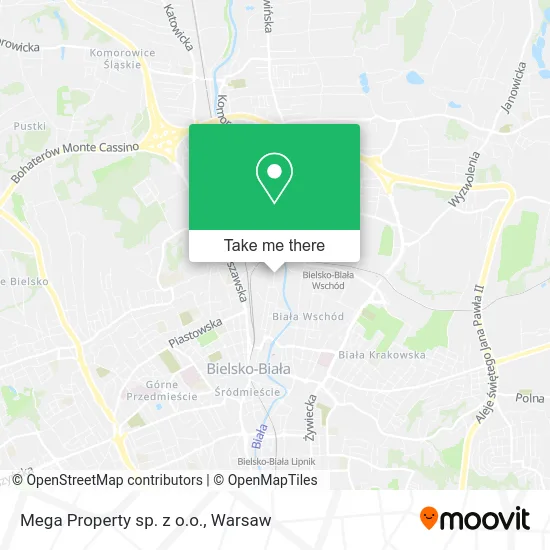 Карта Mega Property sp. z o.o.