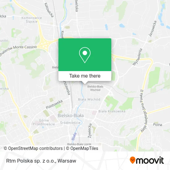 Карта Rtm Polska sp. z o.o.