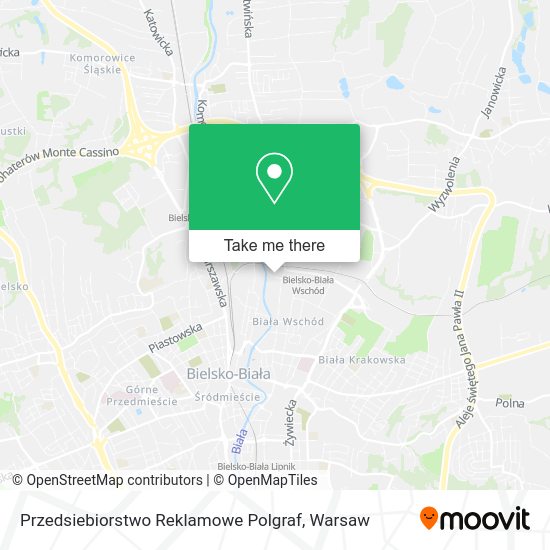 Przedsiebiorstwo Reklamowe Polgraf map