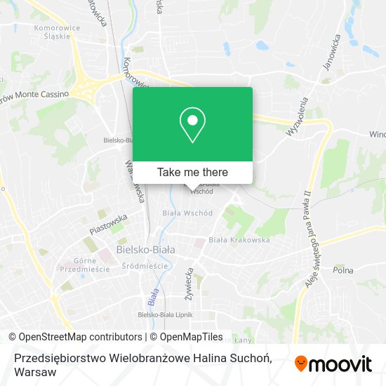 Przedsiębiorstwo Wielobranżowe Halina Suchoń map