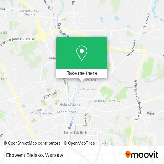 Карта Ekowent Bielsko