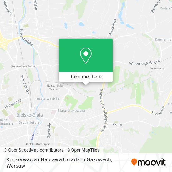 Konserwacja i Naprawa Urzadzen Gazowych map