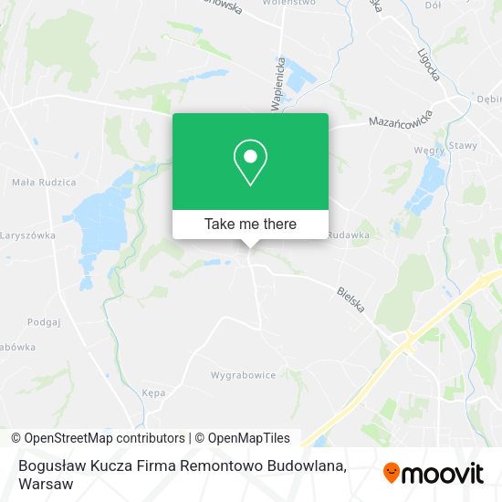 Bogusław Kucza Firma Remontowo Budowlana map