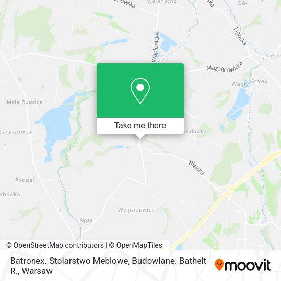 Batronex. Stolarstwo Meblowe, Budowlane. Bathelt R. map