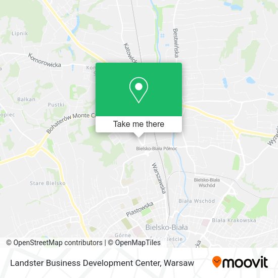 Landster Business Development Center map