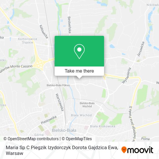 Maria Sp C Piegzik Izydorczyk Dorota Gajdzica Ewa map