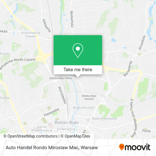 Карта Auto Handel Rondo Miroslaw Mac