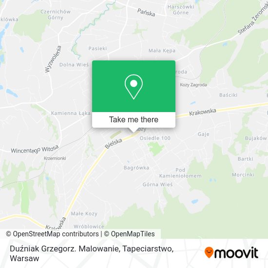 Duźniak Grzegorz. Malowanie, Tapeciarstwo map