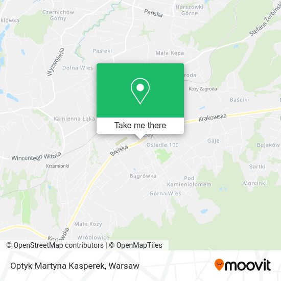 Optyk Martyna Kasperek map