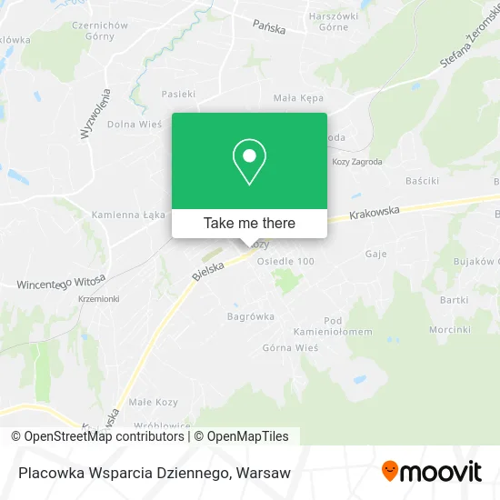 Placowka Wsparcia Dziennego map