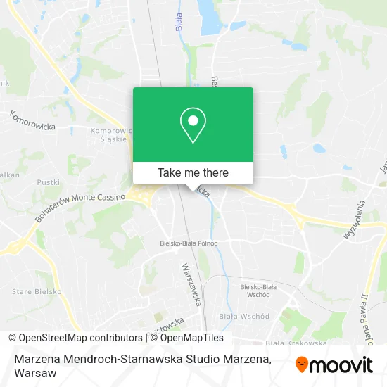 Карта Marzena Mendroch-Starnawska Studio Marzena