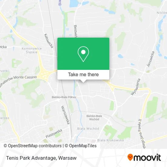 Карта Tenis Park Advantage