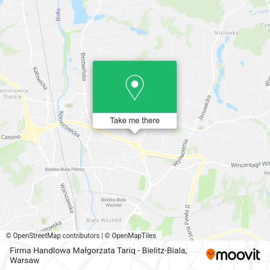 Карта Firma Handlowa Małgorzata Tariq - Bielitz-Biala