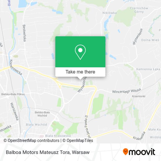 Balboa Motors Mateusz Tora map