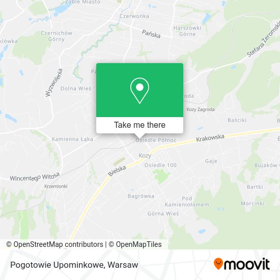 Pogotowie Upominkowe map