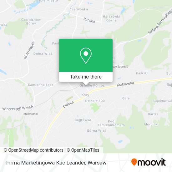 Firma Marketingowa Kuc Leander map