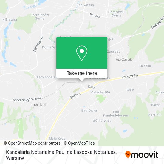 Kancelaria Notarialna Paulina Lasocka Notariusz map