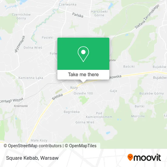 Карта Square Kebab