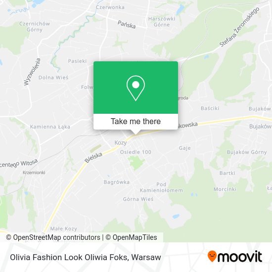 Olivia Fashion Look Oliwia Foks map