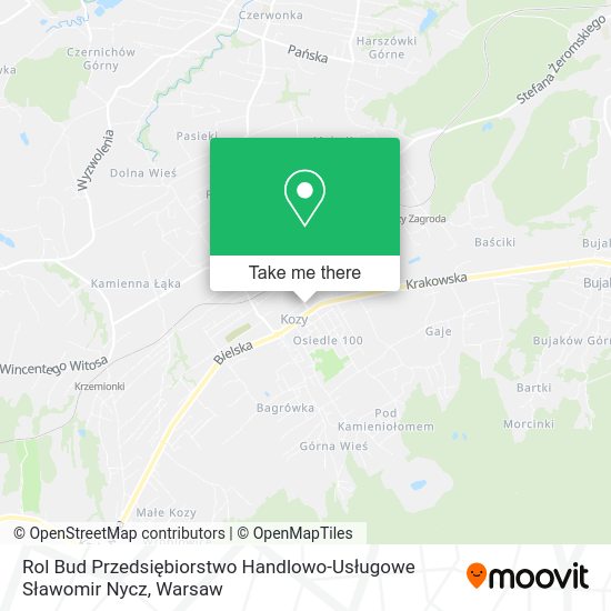 Rol Bud Przedsiębiorstwo Handlowo-Usługowe Sławomir Nycz map