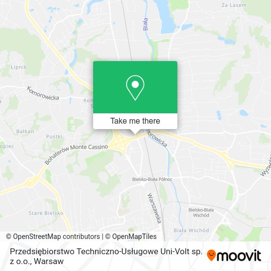 Przedsiębiorstwo Techniczno-Usługowe Uni-Volt sp. z o.o. map