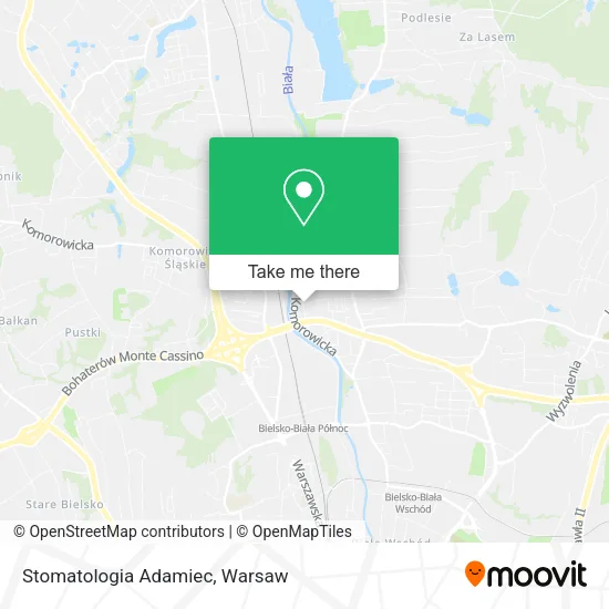 Карта Stomatologia Adamiec