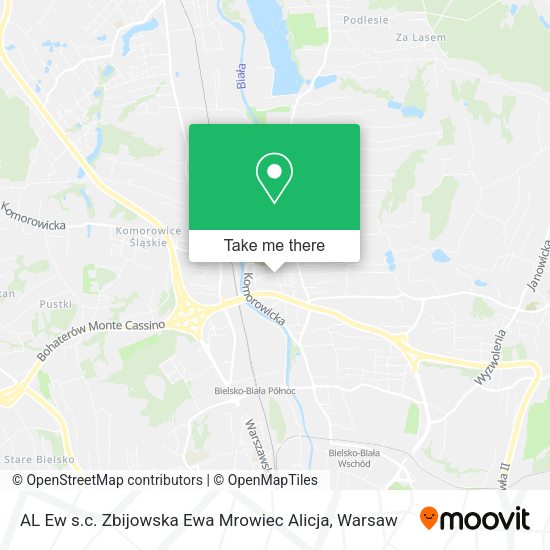 AL Ew s.c. Zbijowska Ewa Mrowiec Alicja map