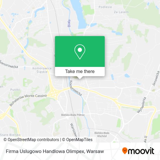 Firma Uslugowo Handlowa Olimpex map