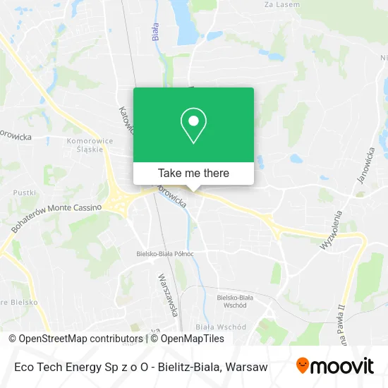 Карта Eco Tech Energy Sp z o O - Bielitz-Biala