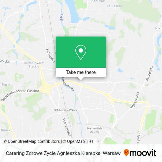 Карта Catering Zdrowe Życie Agnieszka Kierepka