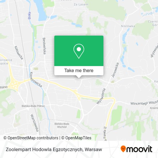 Карта Zoolempart Hodowla Egzotycznych