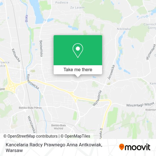 Kancelaria Radcy Prawnego Anna Antkowiak map