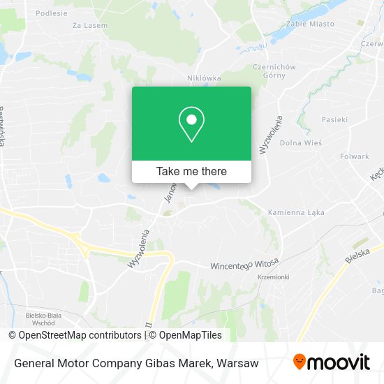 General Motor Company Gibas Marek map