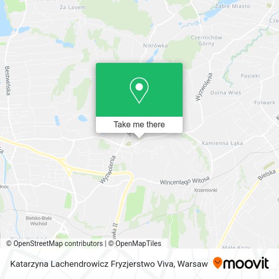 Katarzyna Lachendrowicz Fryzjerstwo Viva map