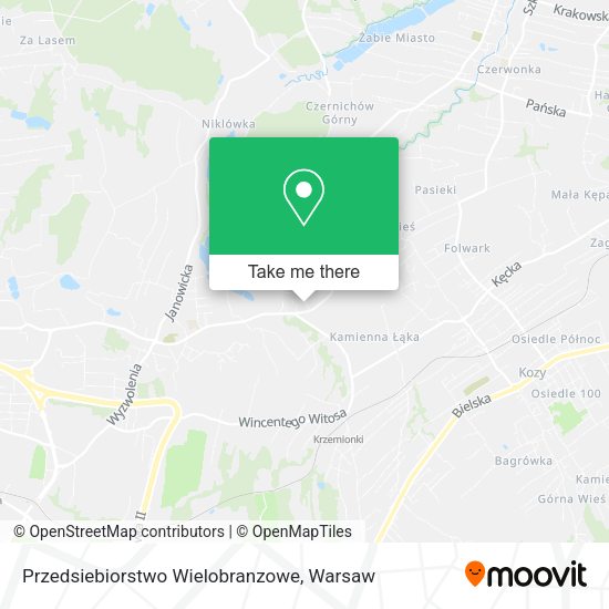 Przedsiebiorstwo Wielobranzowe map