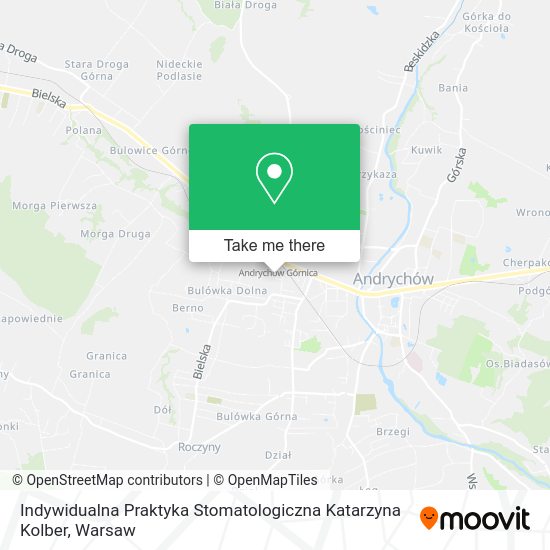 Indywidualna Praktyka Stomatologiczna Katarzyna Kolber map