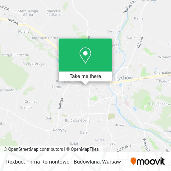 Rexbud. Firma Remontowo - Budowlana map