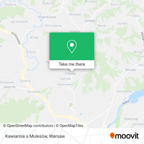 Kawiarnia u Mulesów map