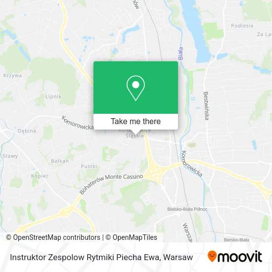 Карта Instruktor Zespolow Rytmiki Piecha Ewa