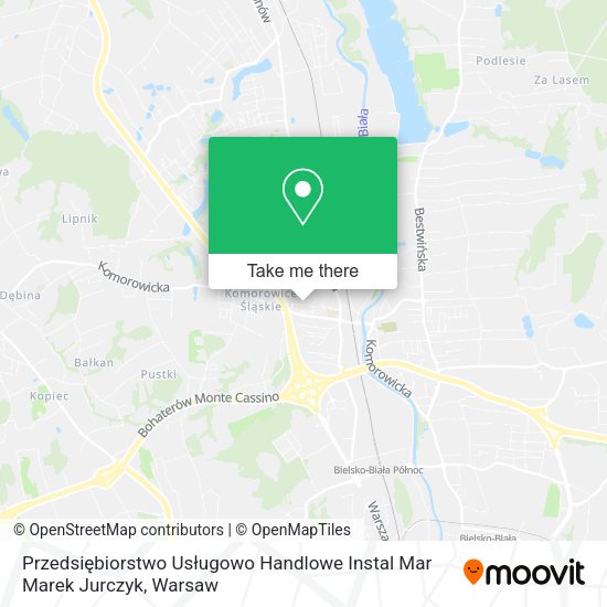 Przedsiębiorstwo Usługowo Handlowe Instal Mar Marek Jurczyk map