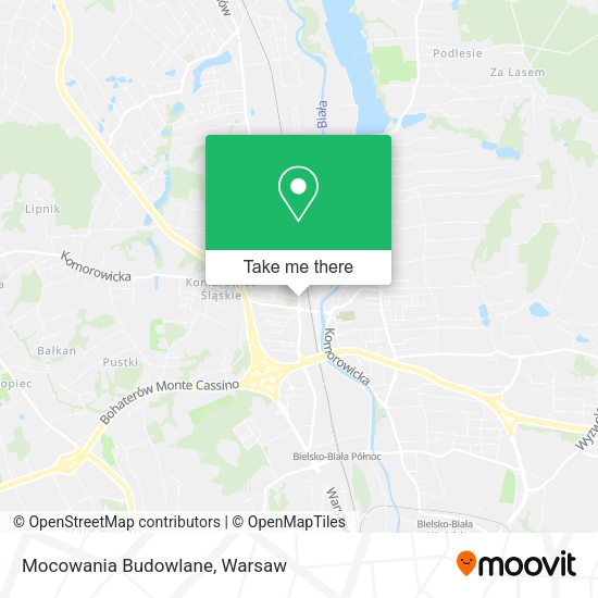 Mocowania Budowlane map