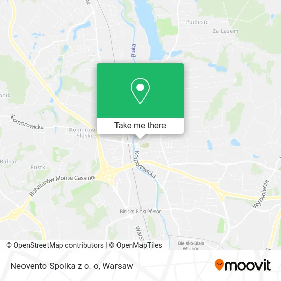 Карта Neovento Spolka z o. o