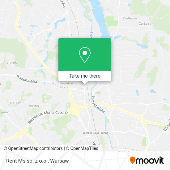 Карта Rent Ms sp. z o.o.