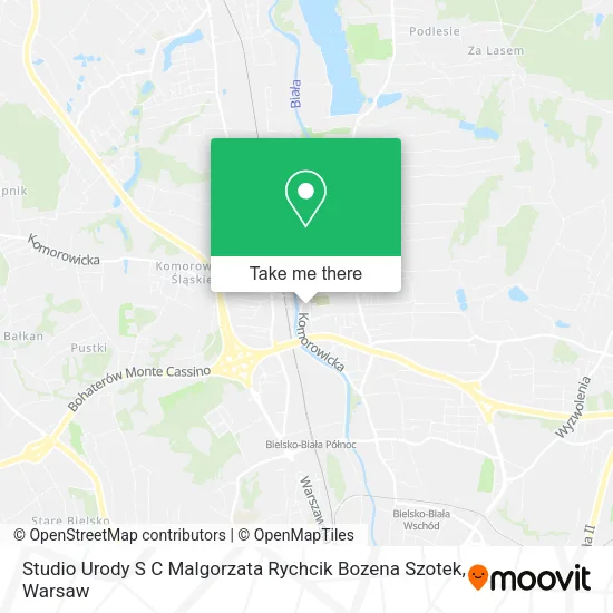 Карта Studio Urody S C Malgorzata Rychcik Bozena Szotek